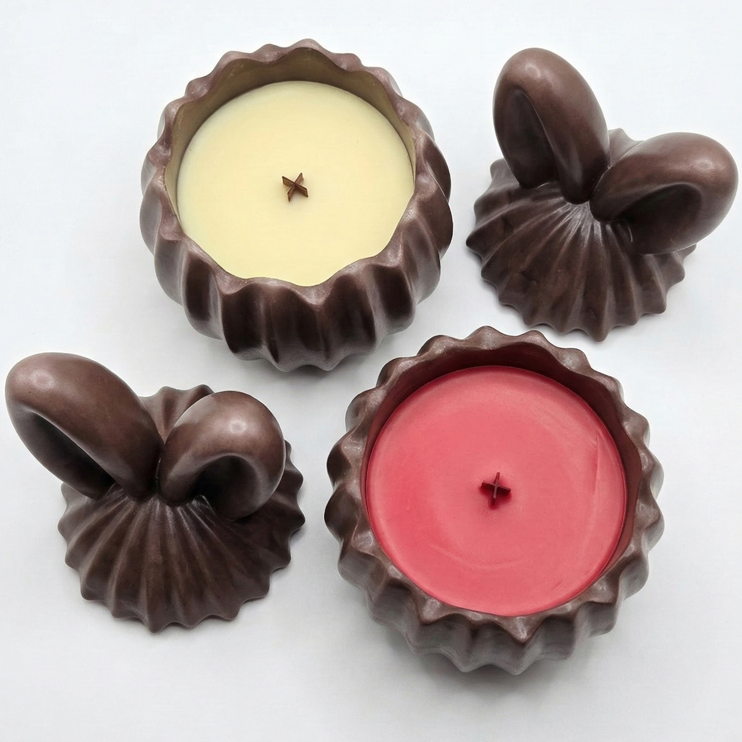 Žvakė Choco Zuikis - Ruda / Vyšnia, Migdolas