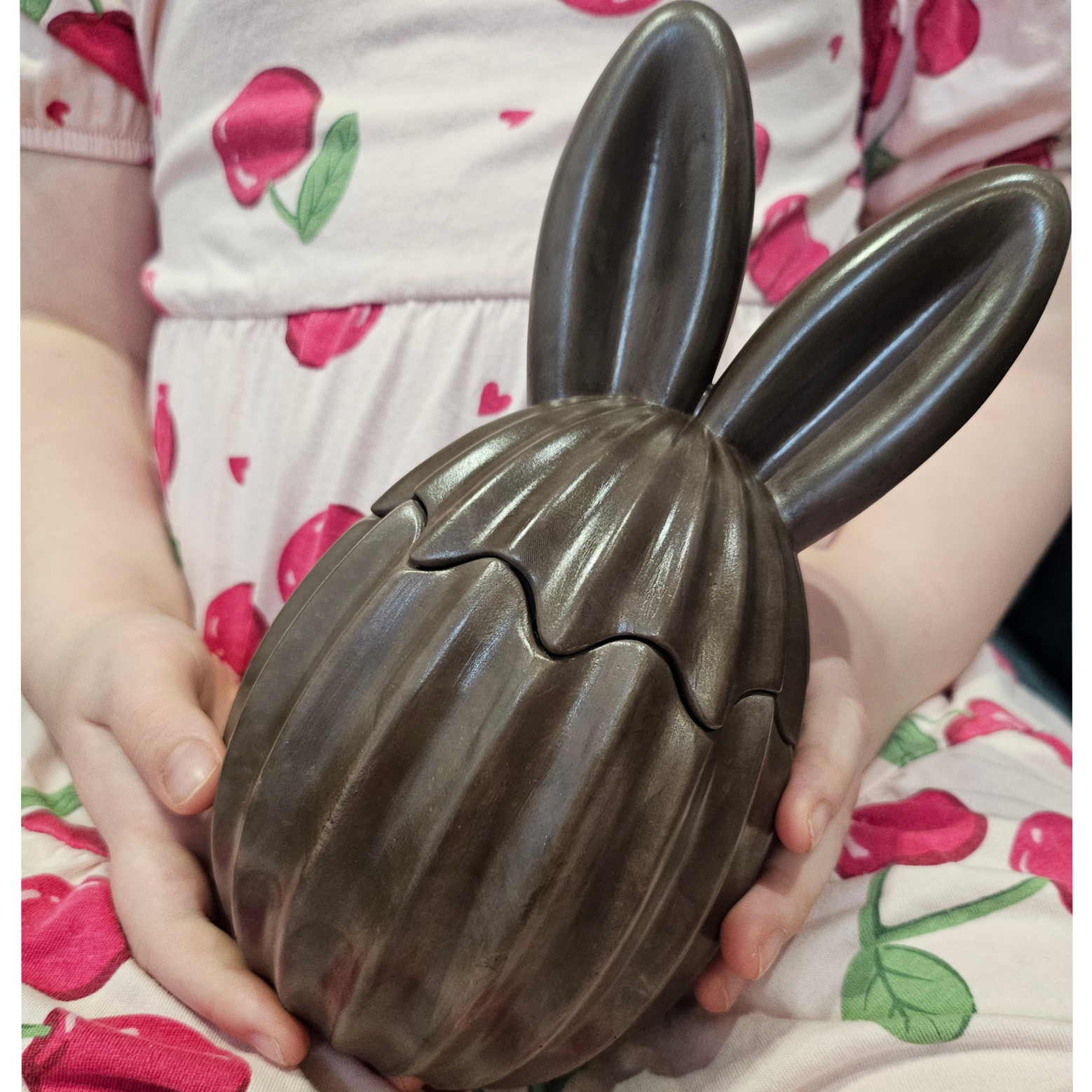 Žvakė Choco Zuikis - Ruda / Vyšnia, Migdolas