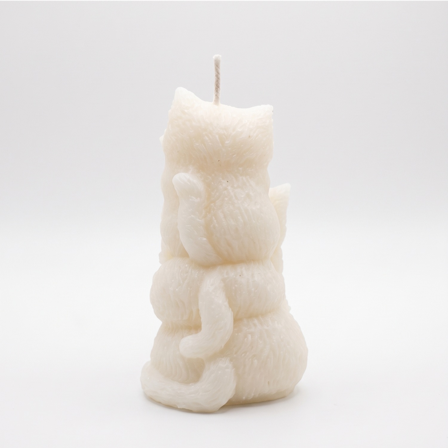 Žvakė Trys kačiukai – Balta / Kokosas